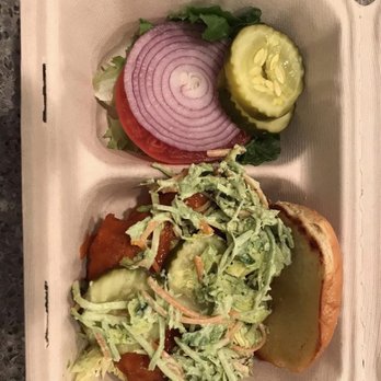 Burger Heaven - Nashville Hot Chicken sandwich - Burgers Near Me - Portland, Connecticut