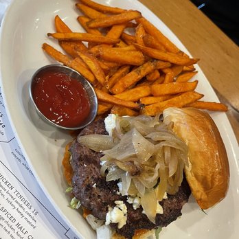 Open Road Grill - Bacon Blue Burger - New American Near Me - Falls Church, Virginia Open Road Grill - Bacon Blue Burger - New American Near Me - Falls Church, Virginia