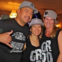 GROOV3 - GROOV3 Instructors Kerry & Susan with DJ Alvin C.