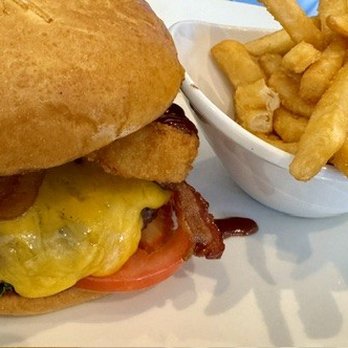 Broken Yolk Cafe - Bacon cheeseburger and fries - Breakfast & Brunch Near Me - Las Vegas, Nevada Broken Yolk Cafe - Bacon cheeseburger and fries - Breakfast & Brunch Near Me - Las Vegas, Nevada
