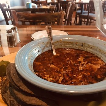 Gallo Blanco - The posole is legit!  Very similar to Nana's. Also, bean & cheese burrito, which was also on point! Plus, it has a nice ambience. - Mexican Near Me - Phoenix, Arizona