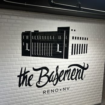 Papa What You Cooking - Sign Going down to the basement - Bakeries Near Me - Reno, Nevada
