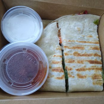 Burrito Xpress - Quesadilla. $11.95 each, but there was an UberEats deal $14.95 BOGO. This is one portion. Second portion in another identical box. - Mexican Near Me - Ottawa, Ontario Burrito Xpress - Quesadilla. $11.95 each, but there was an UberEats deal $14.95 BOGO. This is one portion. Second portion in another identical box. - Mexican Near Me - Ottawa, Ontario