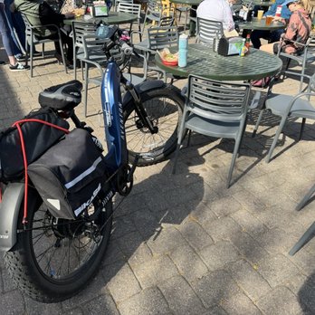 Sea Salt Eatery - Me having my tacos with my bike ride at the table where I can be safe with it. - Seafood Near Me - Minneapolis, Minnesota Sea Salt Eatery - Me having my tacos with my bike ride at the table where I can be safe with it. - Seafood Near Me - Minneapolis, Minnesota
