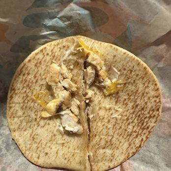 Taco Bell - My Chicken Chalupas Supreme Combo soon as I open it this was all that was in it - Fast Food Near Me - Columbus, Georgia