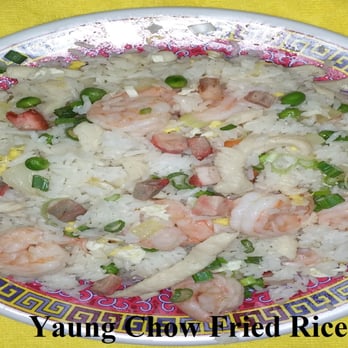 China Wok - a plate of rice with shrimp and peas - Chinese Near Me - Cary, North Carolina