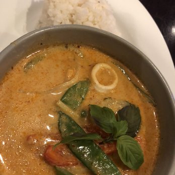 Panya Thai Restaurant - Squid red curry - Thai Near Me - North Miami Beach, Florida Panya Thai Restaurant - Squid red curry - Thai Near Me - North Miami Beach, Florida