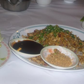 Silver House - Minced Chicken and Squab with Lettuce Cups - Chinese Near Me - San Mateo, California Silver House - Minced Chicken and Squab with Lettuce Cups - Chinese Near Me - San Mateo, California