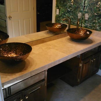 LBHI Services - New marble vanity with custom sink bowls - General Contractors Near Me - Hendersonville, Tennessee LBHI Services - New marble vanity with custom sink bowls - General Contractors Near Me - Hendersonville, Tennessee