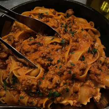 Flour - Tagliatelle with Bolognese - Italian Near Me - Moreland Hills, Ohio Flour - Tagliatelle with Bolognese - Italian Near Me - Moreland Hills, Ohio