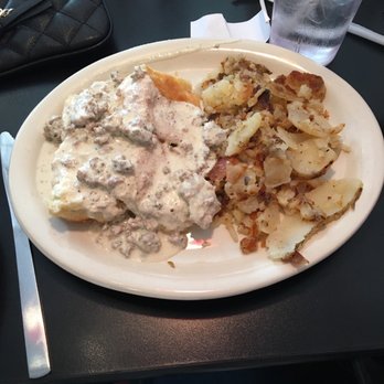 Westerville Grill - Biscuits and gravy with home fries - American Near Me - Westerville, Ohio Westerville Grill - Biscuits and gravy with home fries - American Near Me - Westerville, Ohio