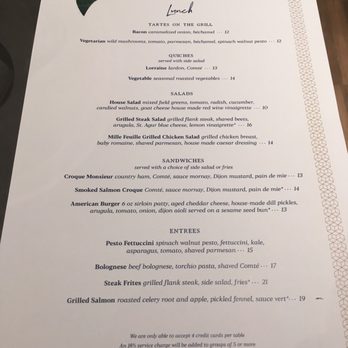 Grant Park Bistro - Lunch menu - New American Near Me - Chicago, Illinois Grant Park Bistro - Lunch menu - New American Near Me - Chicago, Illinois