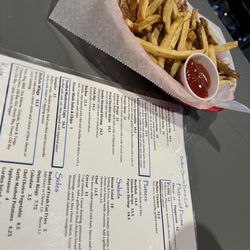 Belles' Sports Bar & Grill - Crispy fries, yum!