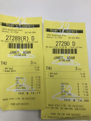 Ryan's Express Dry Cleaners