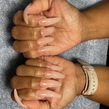 Slick Nails - Another photo of my stiletto nails done by Leanna - Nail Salons Near Me - North Las Vegas, Nevada Slick Nails - Another photo of my stiletto nails done by Leanna - Nail Salons Near Me - North Las Vegas, Nevada
