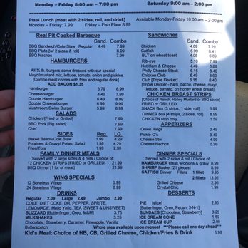 Big R Drive In - Menu - Barbeque Near Me - Sherman, Mississippi Big R Drive In - Menu - Barbeque Near Me - Sherman, Mississippi