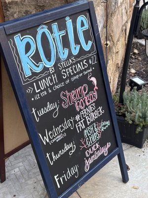 Menu photo 1 Rotie By Stella's Simpsonville, SC Menu photo 1 Rotie By Stella's Simpsonville, SC