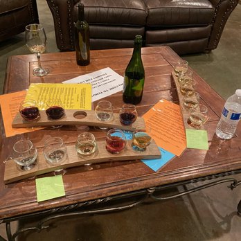 Tenuta Vineyards - The many flights we sampled - Wineries Near Me - Livermore, California Tenuta Vineyards - The many flights we sampled - Wineries Near Me - Livermore, California