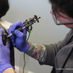 Green Apple Tattoo - Adam Perj