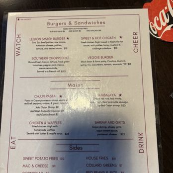 Legion Sports Bar - Menu - Soul Food Near Me - Bellevue, Washington Legion Sports Bar - Menu - Soul Food Near Me - Bellevue, Washington