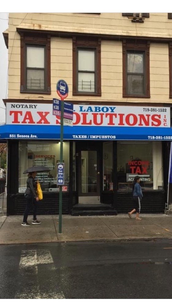 J.LABOY TAX SOLUTIONS INC - Updated March 2026 - 851 Seneca Ave, Queens ...