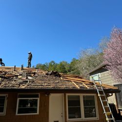 RH Painting and Remodeling - Doing top roof