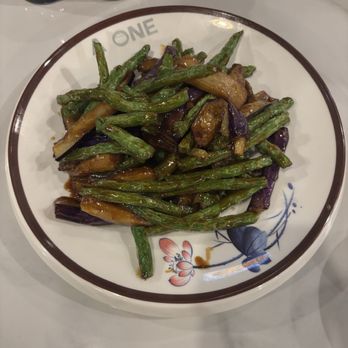 A One Dumpling & Noodle Bar - eggplant green beans - Chinese Near Me - Bee Cave, Texas A One Dumpling & Noodle Bar - eggplant green beans - Chinese Near Me - Bee Cave, Texas