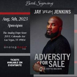 The Analog Dope Store - The Analog Dope Store is hosting the official Las Vegas Book Signing for Jay "Jeezy" Jenkins new book!