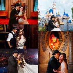 Karissa Lorinne Makeup Artist - Karissa did my hair and makeup for all these Disneyland Resort wedding portrait sessions!