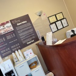 New Rose Spa - Front desk