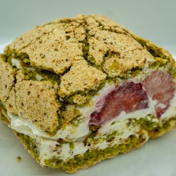 N bakery - Strawberry Pistachio Roll: $6. Take-out. - Bakeries Near Me - Brooklyn, New York N bakery - Strawberry Pistachio Roll: $6. Take-out. - Bakeries Near Me - Brooklyn, New York