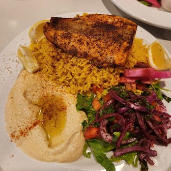 WTFalafel - Grilled Salmon Plate - Falafel Near Me - Moreno Valley, California WTFalafel - Grilled Salmon Plate - Falafel Near Me - Moreno Valley, California