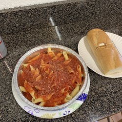 Gianni's Pizza & Subs - Ziti with grated sauce and cheese !