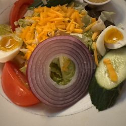 Blue Anchor Pub - English salad