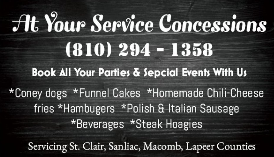 AT YOUR SERVICE CONCESSIONS Updated June 2024 1913 Riverside Dr