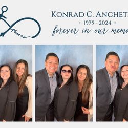 That One Photobooth - We provide photo booths for funerals & celebrations of life, helping family & friends create happy memories together during a time of grief.