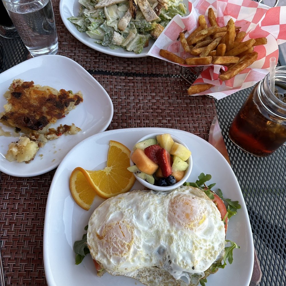 Giovanna's Cafe - Classic Caesar Salad and avocado toast with eggs! - Cafes Near Me - Ramsey, New Jersey