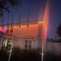 Christmas lights.