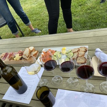 Lost Mountain Vineyards - Charcuterie and smoked salmon. - Wineries Near Me - Delaplane, Virginia