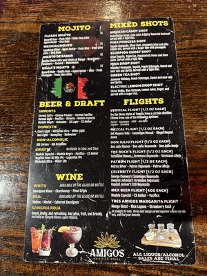 Menu photo 7 Amigos Mexican Grill Laurel, MD