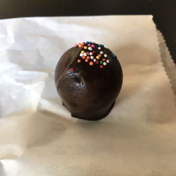 Euphoria Chocolate Company - Chocolate Birthday Cake Truffle - Chocolatiers & Shops Near Me - Eugene, Oregon Euphoria Chocolate Company - Chocolate Birthday Cake Truffle - Chocolatiers & Shops Near Me - Eugene, Oregon
