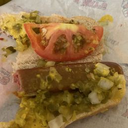 I tried to enjoy the two dog special, but, alas! I tried to enjoy the two dog special, but, alas!