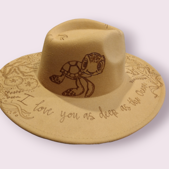 Bougie Brim Hat - Collage of all her favorites - Commissioned Artists Near Me - Vancleave, Mississippi Bougie Brim Hat - Collage of all her favorites - Commissioned Artists Near Me - Vancleave, Mississippi