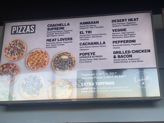 Menu photo 2 Coachella Pizza Company Coachella, CA Menu photo 2 Coachella Pizza Company Coachella, CA