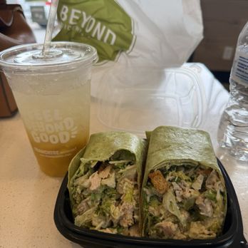 Beyond Juicery + Eatery - Chicken Caesar Wrap - Juice Bars & Smoothies Near Me - Birmingham, Michigan