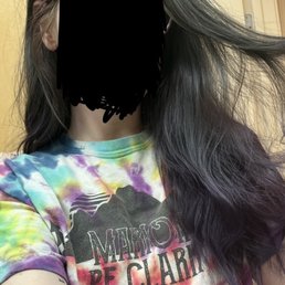 pre color correction @ home salon
