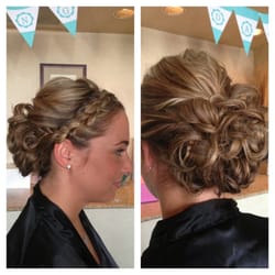 Makeup Your Face - Bridesmaid hairstyle