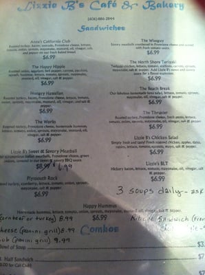 Menu photo 1 Lizzie B's Cafe & Bakery Prestonsburg, KY Menu photo 1 Lizzie B's Cafe & Bakery Prestonsburg, KY