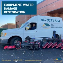 EK Pro Restoration - Our equipment and tools.