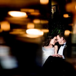 Cory Ryan Photography - Candlelight bride and groom portrait